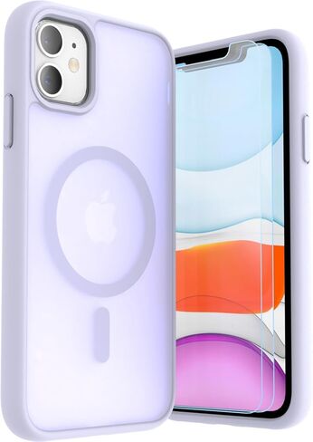 حافظة مغناطيسية مضادة للصدمات لهاتف آيفون 17 شفافة، غطاء واقٍ مضاد للأصفر مع واقي شاشة لهاتف آيفون 17 - شفاف in Kuwait