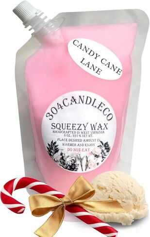 Large Squeeze Soy Wax Melt - 50 SCENTS! - Highly Fragrant & Hand-Crafted - Easy Mix & Match - American Made - Perfect for Wax Warmers (8oz, Fall Magic) in Saudi Arabia