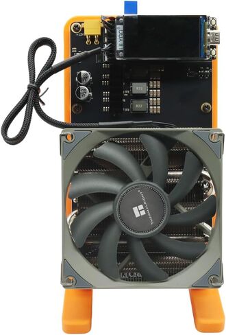 جهاز تعدين NerdQaxe++ Hydro Rev 6.1 الجديد - جهاز تعدين بيتكوين 6TH/s، كفاءة 16.5J/TH، طاقة منخفضة 100 وات، 2.4G WiFi وآلة تشفير هادئة مفتوحة المصدر لتعدين BTC in Saudi Arabia