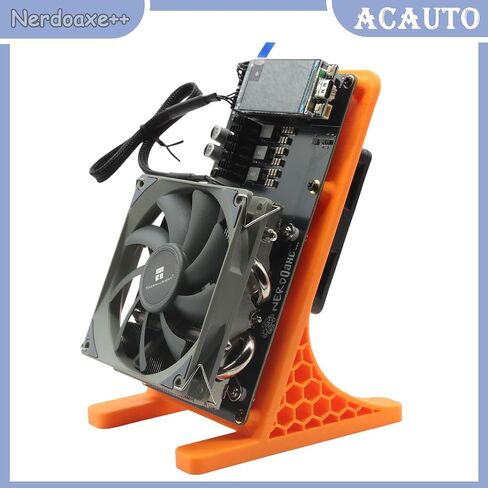 جهاز تعدين NerdQaxe++ Hydro Rev 6.1 الجديد - جهاز تعدين بيتكوين 6TH/s، كفاءة 16.5J/TH، طاقة منخفضة 100 وات، 2.4G WiFi وآلة تشفير هادئة مفتوحة المصدر لتعدين BTC in Saudi Arabia