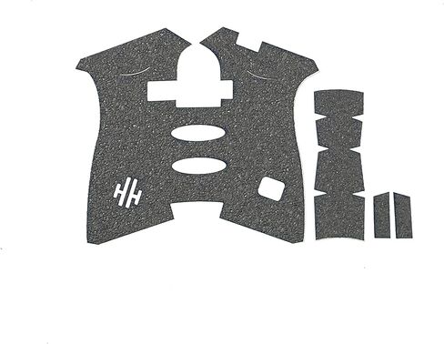 Handleitgrips Gun Grip Tape Compatible with Glock 17, Glock 22, Glock 34, Glock 35 Gen 3 - Black Sandpaper Pistol Grip Tape, Easy Installation, Gun Parts & Accessories, Veteran Owned, Made in USA in Saudi Arabia
