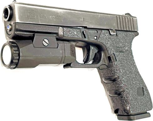 Handleitgrips Gun Grip Tape Compatible with Glock 17, Glock 22, Glock 34, Glock 35 Gen 3 - Black Sandpaper Pistol Grip Tape, Easy Installation, Gun Parts & Accessories, Veteran Owned, Made in USA in Saudi Arabia