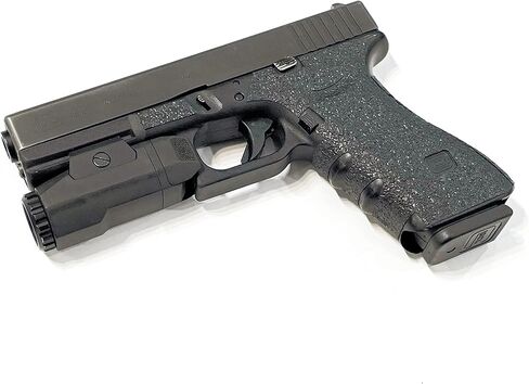 Handleitgrips Gun Grip Tape Compatible with Glock 17, Glock 22, Glock 34, Glock 35 Gen 3 - Black Sandpaper Pistol Grip Tape, Easy Installation, Gun Parts & Accessories, Veteran Owned, Made in USA in Saudi Arabia