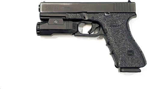 Handleitgrips Gun Grip Tape Compatible with Glock 17, Glock 22, Glock 34, Glock 35 Gen 3 - Black Sandpaper Pistol Grip Tape, Easy Installation, Gun Parts & Accessories, Veteran Owned, Made in USA in Saudi Arabia