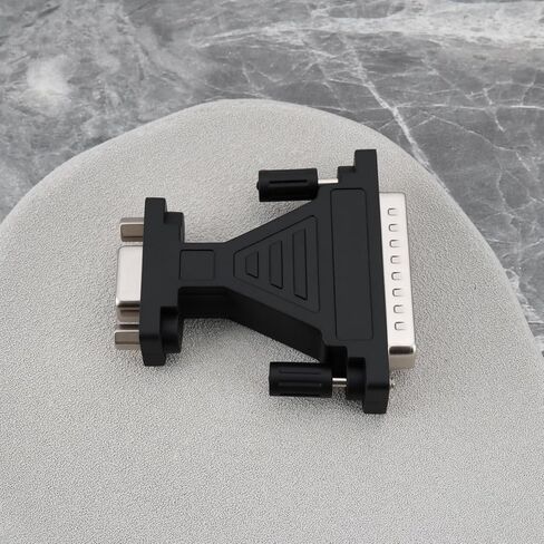 ECSiNG 2Pcs DB9 Female 9-Pin to DB25 Male 25-Pin Serial Adapter for Computers Digital Cameras Barcode Printers in Saudi Arabia