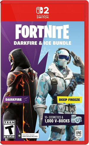FORTNITE - حزمة Darkfire & Ice - Nintendo Switch (الرمز الموجود في العلبة) in Saudi Arabia