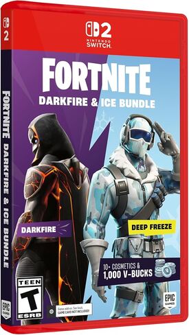 FORTNITE - حزمة Darkfire & Ice - Nintendo Switch (الرمز الموجود في العلبة) in Saudi Arabia