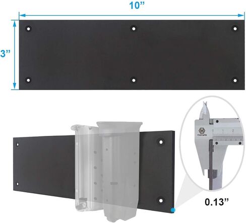 حامل مجلة مغناطيسي للعقل والعمل لبندقية المسدس، وملحقات تخزين الذخيرة لسلاحك الآمن، وخزانة الأسلحة، والخزانة، والتركيب على المعدن، ولوحة السجاد، والخشب، والسطح البلاستيكي (عبوتان) in Kuwait
