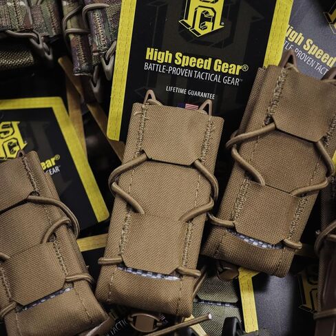 معدات عالية السرعة - GEN 2 Pistol Taco MOLLE Mag Pouch، معدات الشرطة والعتاد العسكري، حقيبة المجلات التكتيكية للمحترفين in Saudi Arabia