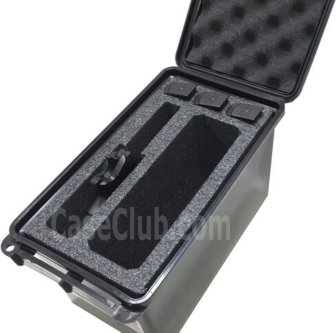 Case Club 24 Magazine Holder 50 Cal Ammo Can Foam to Fit MTM (Pre-Cut, Closed Cell, Military Grade Foam)(MTM .50cal) in Saudi Arabia
