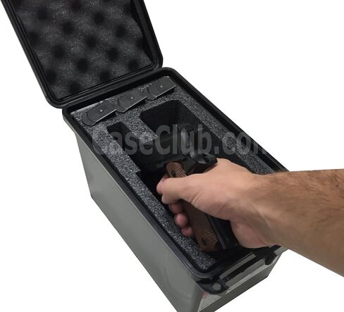 Case Club 24 Magazine Holder 50 Cal Ammo Can Foam to Fit MTM (Pre-Cut, Closed Cell, Military Grade Foam)(MTM .50cal) in Saudi Arabia