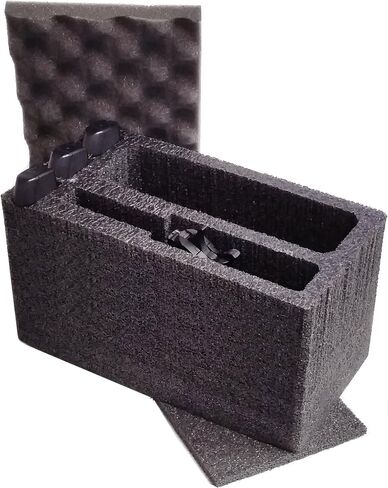Case Club 24 Magazine Holder 50 Cal Ammo Can Foam to Fit MTM (Pre-Cut, Closed Cell, Military Grade Foam)(MTM .50cal) in Saudi Arabia