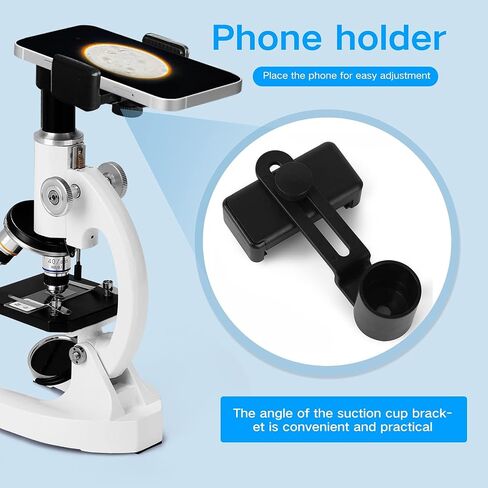 64X-2400X Monocular Optical Microscope Elementary School Science Experimental Biology Teaching Digital Microscope in Saudi Arabia