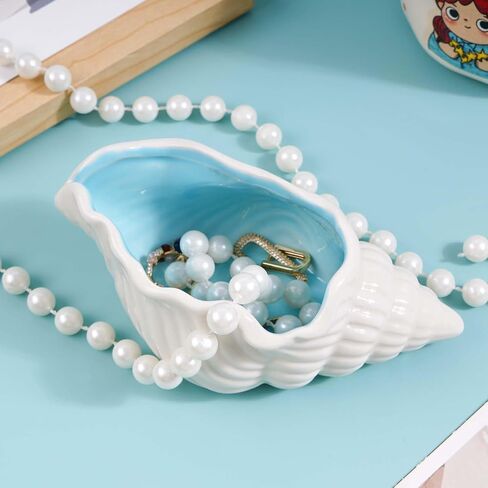 Starfish Jewelry Dish Ceramic Holder Ring Trinket Tray, Ocean-themed Decorative Trinket Dish, Suitable for Mother Friend Sister, Gifts for Women in Saudi Arabia