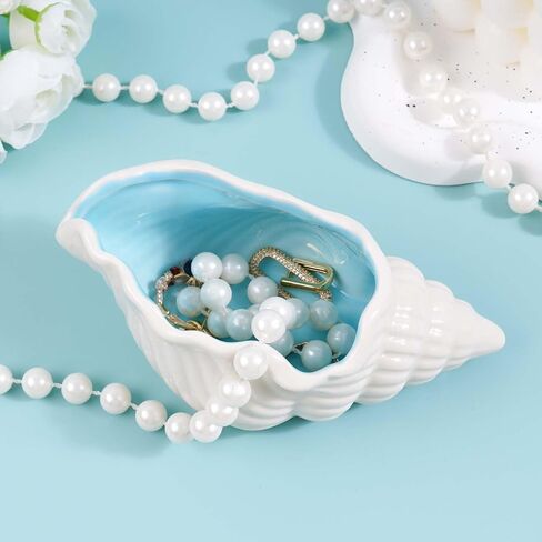 Starfish Jewelry Dish Ceramic Holder Ring Trinket Tray, Ocean-themed Decorative Trinket Dish, Suitable for Mother Friend Sister, Gifts for Women in Saudi Arabia