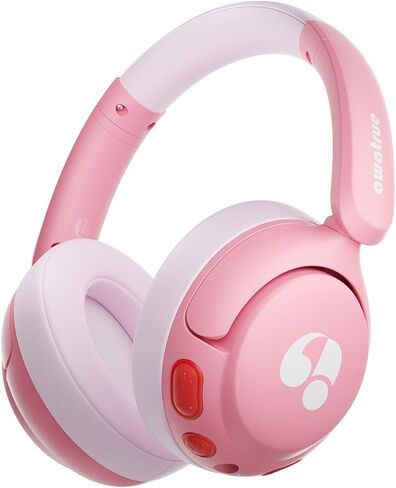Kids Bluetooth Headphones, 85dBA Safe Volume, 75H Playtime, Bluetooth 5.4, Lightweight Wireless Over-Ear Headphones for Kids, Toddler Headphones for iPad/YOTO Player/Tablet/School, Pink in Saudi Arabia