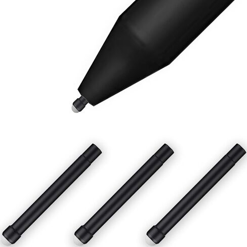 3pcs/Set HB Replacement Nibs for Surface Pen 1776 nibs,Microsoft Surface Pen Tips Replacement Kit,Fit Surface Pro 2017 Pen (Model 1776) /Surface Pro 4 Pen in Saudi Arabia