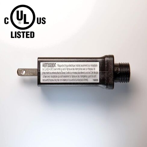 محول ضوء شجرة عيد الميلاد LED وشريط 24 فولت - مصدر طاقة من الفئة 2 (JT-DC240V0500-F)، مُدرج في قائمة UL للمعايير الأمريكية. مصممة لأجهزة الإخراج 24 فولت. انظر التفاصيل لمزيد من النماذج المتوافقة. in Kuwait