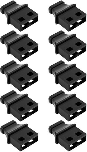 واقيات منافذ USB من السيليكون بمقبض مريح، وأغطية آمنة لمقاومة الغبار لأجهزة الكمبيوتر المحمول in Kuwait