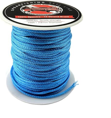 Speargun Reel or Shooting Line 2.0 mm - 100% Spectra - 1000 Lbs Tensile Strength in Saudi Arabia