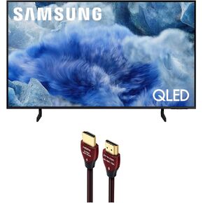 تلفزيون سامسونج QN32Q8FAAFXZA 32 بوصة فئة QLED Q8F 4K Vision AI الذكي مع كابل HDMI WireLogic Ruby 8ft فائق السرعة 4K-8K-10K (2025) in Kuwait