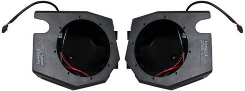 مكبرات صوت بحرية من Kicker 48KMXL65 مقاس 6.5 بوصة وسماعات أمامية مقاس 6.5 بوصات متوافقة مع Polaris RZR 2014-2023 in Saudi Arabia