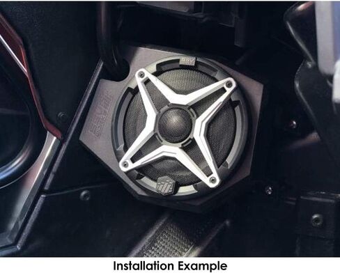 مكبرات صوت بحرية من Kicker 48KMXL65 مقاس 6.5 بوصة وسماعات أمامية مقاس 6.5 بوصات متوافقة مع Polaris RZR 2014-2023 in Saudi Arabia