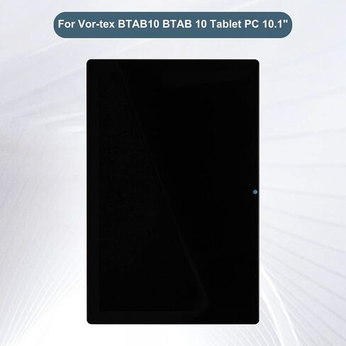 Replacement LCD Display Touch Screen Digitizer Assembly Compatible with Vortex BTAB10 BTAB 10 Tablet PC 10.1" with Tools（Black） in Saudi Arabia