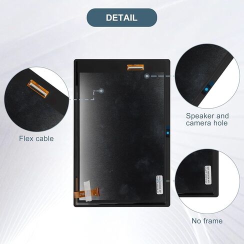 Replacement LCD Display Touch Screen Digitizer Assembly Compatible with Vortex BTAB10 BTAB 10 Tablet PC 10.1" with Tools（Black） in Saudi Arabia