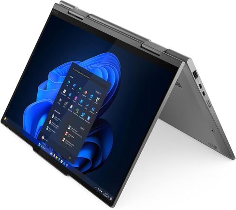 كمبيوتر محمول Lenovo ThinkPad X1 2 في 1 الجيل 10 Aura Edition مع معالج Intel Core Ultra 7 268V vPro، وشاشة لمس WUXGA 2.8K OLED مقاس 14 بوصة، و32 جيجابايت LPDDR5X-8533MT/s، و1 تيرابايت SSD، وكاميرا IR بدقة 8 ميجابكسل، وقلم، وWin11Pro in Saudi Arabia
