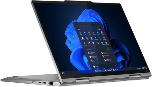 كمبيوتر محمول Lenovo ThinkPad X1 2 في 1 الجيل 10 Aura Edition مع معالج Intel Core Ultra 7 268V vPro، وشاشة لمس WUXGA 2.8K OLED مقاس 14 بوصة، و32 جيجابايت LPDDR5X-8533MT/s، و1 تيرابايت SSD، وكاميرا IR بدقة 8 ميجابكسل، وقلم، وWin11Pro in Saudi Arabia