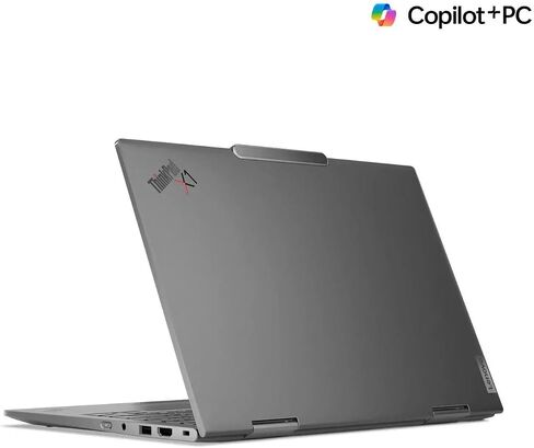 كمبيوتر محمول Lenovo ThinkPad X1 2 في 1 الجيل 10 Aura Edition مع معالج Intel Core Ultra 7 268V vPro، وشاشة لمس WUXGA 2.8K OLED مقاس 14 بوصة، و32 جيجابايت LPDDR5X-8533MT/s، و1 تيرابايت SSD، وكاميرا IR بدقة 8 ميجابكسل، وقلم، وWin11Pro in Saudi Arabia