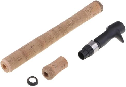DIY Fishing Rod Handle Grip Composite Cork with Reel Seat 16mm in Saudi Arabia