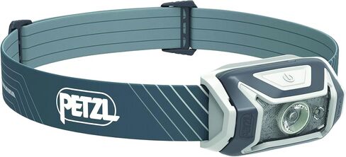 مصباح أمامي PETZL Tikka CORE - قابل لإعادة الشحن، مدمج 450 لومن مع إضاءة حمراء، للمشي لمسافات طويلة والتسلق والتخييم - أزرق in Saudi Arabia
