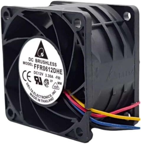 FFR0612DHE Fan 6CM for 12V 3.30A 6038 60X60X38MM 4-Wire Cooling Fan in Saudi Arabia