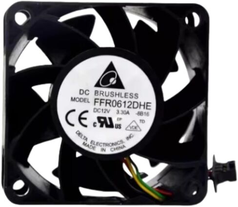 FFR0612DHE Fan 6CM for 12V 3.30A 6038 60X60X38MM 4-Wire Cooling Fan in Saudi Arabia