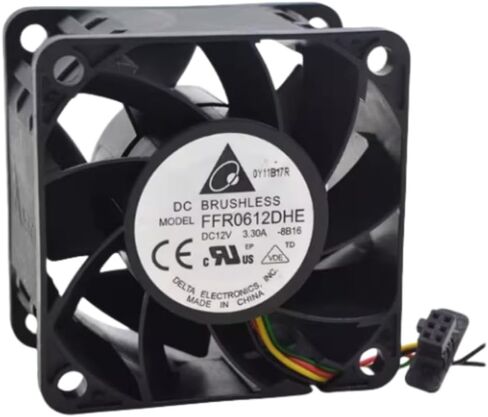 FFR0612DHE Fan 6CM for 12V 3.30A 6038 60X60X38MM 4-Wire Cooling Fan in Saudi Arabia