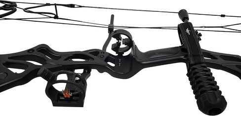 Southland Archery Supply SAS 5-Pin .029 الألياف البصرية القوس البصر مع ضوء البصر LED (أسود) in Saudi Arabia