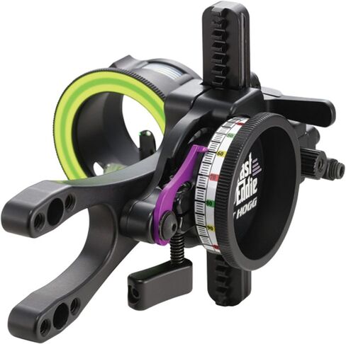 Spot Hogg Fast Eddie MRT | Single Pin Bow Sight | Right/Left Handed | Pin Size .01/.019 | Made in The USA in Kuwait