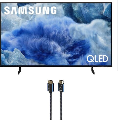 تلفزيون سامسونج QN43Q8FAAFXZA 43 بوصة فئة QLED Q8F 4K Vision AI الذكي مع كابل HDMI 7S-8KHD2-2.5M VII Series 2.5 متر ممتاز مضفر 8K (2025) in Saudi Arabia