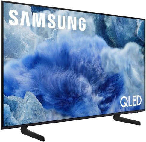 تلفزيون سامسونج QN32Q8FAAFXZA 32 بوصة فئة QLED Q8F 4K Vision AI الذكي مع كابل HDMI WireLogic Ruby 8ft فائق السرعة 4K-8K-10K (2025) in Kuwait