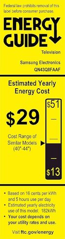 تلفزيون سامسونج QN32Q8FAAFXZA 32 بوصة فئة QLED Q8F 4K Vision AI الذكي مع كابل HDMI WireLogic Ruby 8ft فائق السرعة 4K-8K-10K (2025) in Kuwait