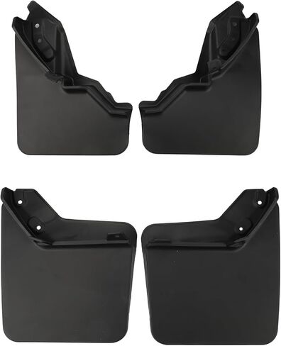 Mud Flaps Splash Guards Compatible with 2024 2025 2026 Toyota Tacoma, Durable TPE Material, No-Drill Installation, Front & Rear Fender Liner (4PCS) in Kuwait