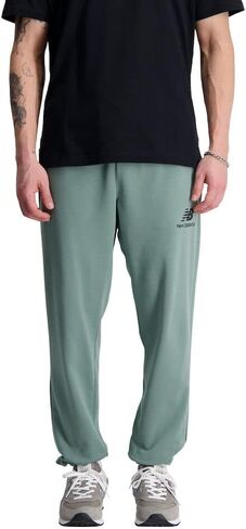 New Balance Men's NB Essentials Stacked Logo Sweatpant in Saudi Arabia