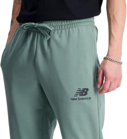 New Balance Men's NB Essentials Stacked Logo Sweatpant in Saudi Arabia