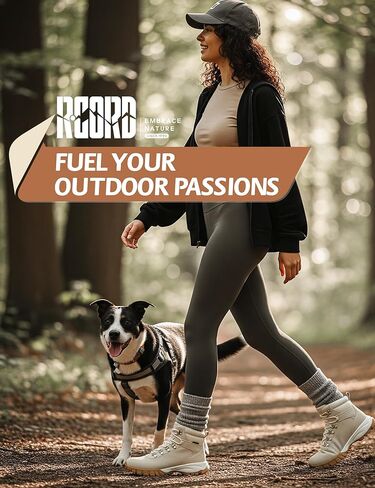 R CORD Womens Hiking Boots Waterproof - Durable Trekking Sneakers Non-Slip Grip Comfortable Walking Shoes for Outdoor Trail Climbing Travel in Kuwait