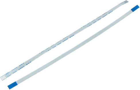 uxcell 6 Pin FFC Cable 0.5mm Pitch FFC Ribbon Cable 150mm Extension Flexible Flat Cable 10Pcs AWM 20624 80C 60V VW-1 in Saudi Arabia