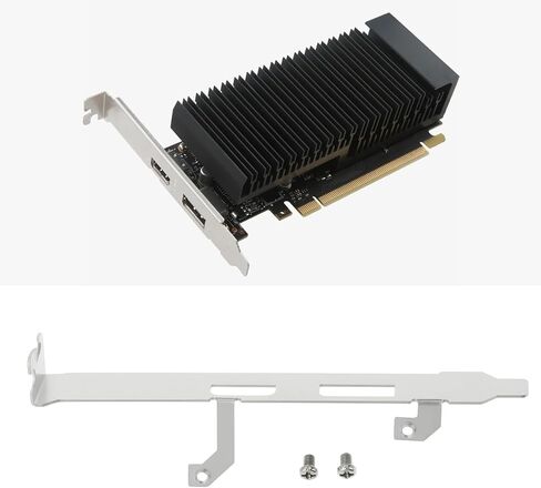 Create idea Full Hight Profile Graphics Card Bracket Compatible with MSI GT1030 2GB LP OC Graphics Video Card in Saudi Arabia