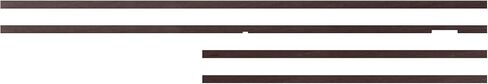 Samsung 65" The Frame Customizable Bezel 2021–2025, Modern Brown Magnetic Frame Trim Kit for 65-Inch QLED Art TV, Easy Snap-On Gallery Style Wall-Mount Living Room Home Decor, With Cloth in Saudi Arabia