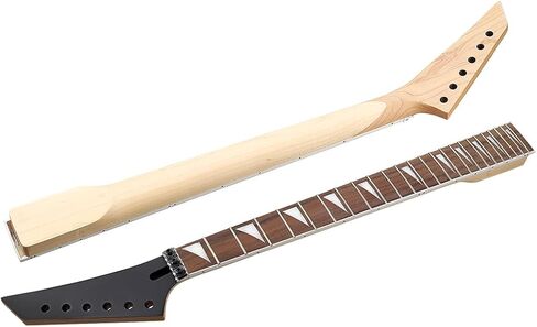Electric Guitar Neck 24 Fret 25.5 Inch Maple Fingerboard Locking Nut Replacement for Jackson Style in Saudi Arabia